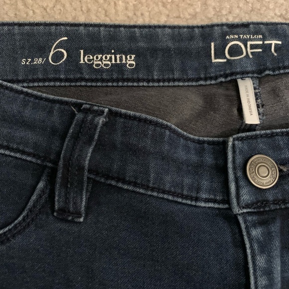 Ann Taylor Loft Skinny Jeans Women Size 6 - Picture 5 of 9